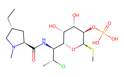 Clindamycin B 2-Phosphate Ammonium 54887-31-9